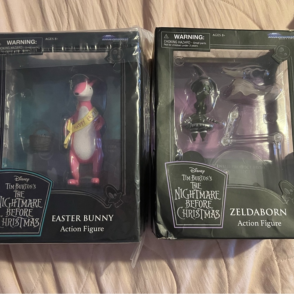 The Nightmare Before Christmas action figures